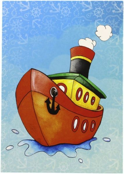 Набор, техника кардмейкинг 3D открытка «Удачи!» Rosa Kids 