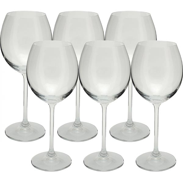 Набір келихів Krosno Lifestyle Venezia 350 мл 6 шт