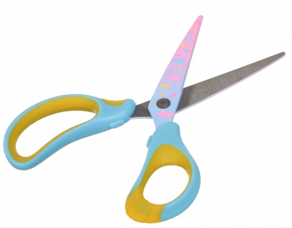 Ножиці дитячі Pastel жовто-блакитний Nota Bene
