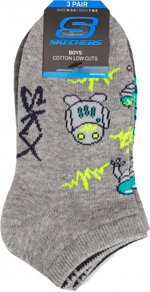 Шкарпетки Skechers S113335-031-7 р.OS сірий