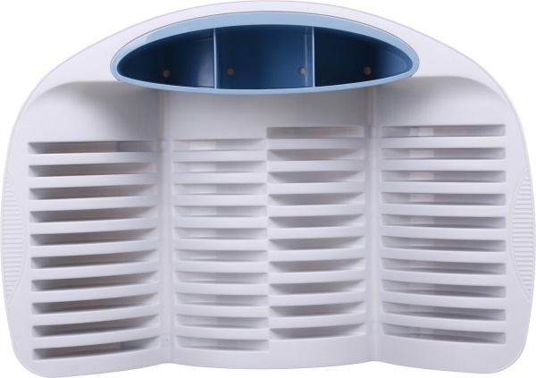 Сушарка для посуду сіра з блакитним 920450 51х35,5 см Eurogold