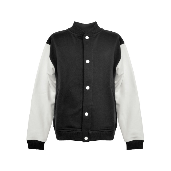 Бомбер детские WP Merchandise Бомбер / Бомбер р.122 черно-белый FWPBOMBER23BK0122 