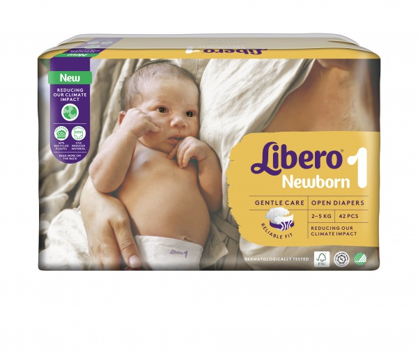 Подгузники Libero Newborn 1 2-5 кг 42 шт.