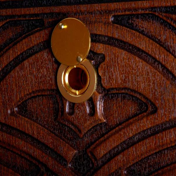 Дверь входная Мавіс № С-31+3Д дуб золотойпатина 2030x960мм правая