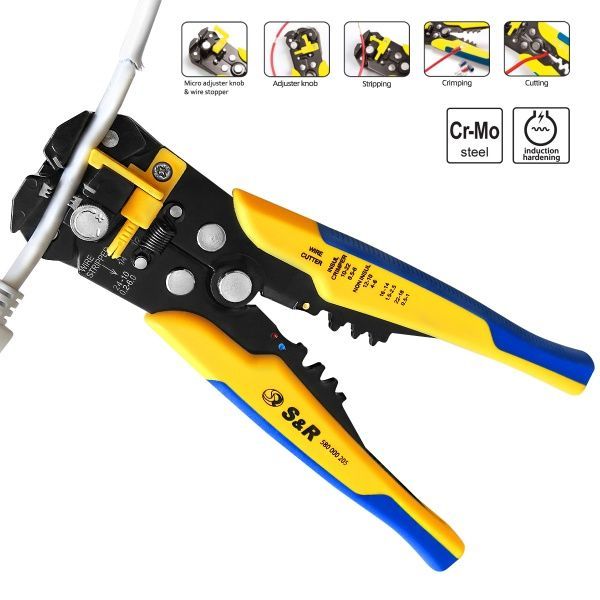 Съемник изоляции S&R 205 мм 5 в 1 580000205