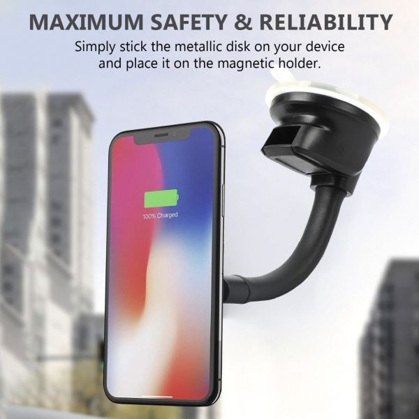 Держатель магнитный Promate MagMount-6 красный