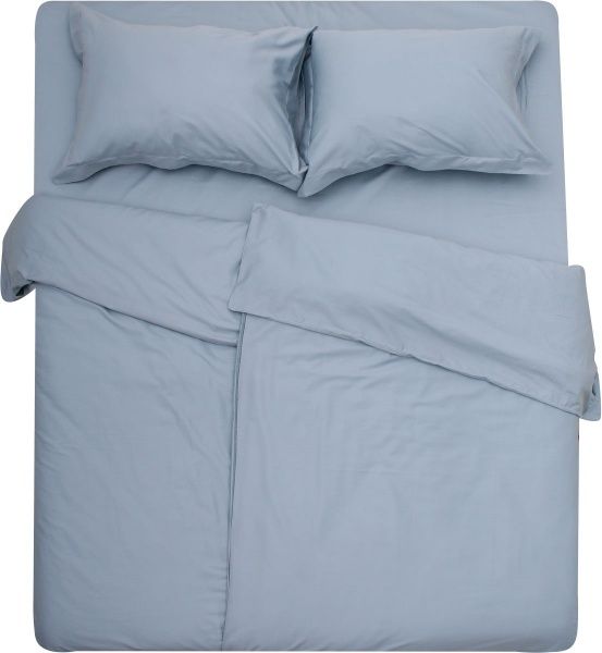 Комплект постільної білизни Sea blue symphony сімейний блакитний Mascioni 