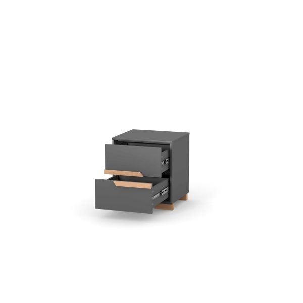 Тумба Veres Сіетл темно-сірий 46.38.2.16