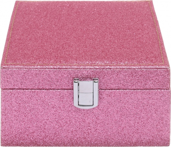 Сундук Шик 16х16х8 см светло-розовая
