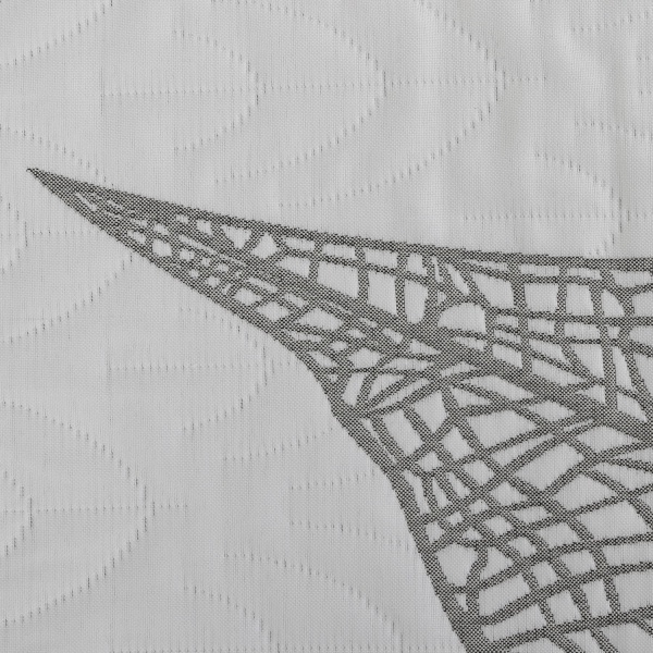 Покрывало Sidney C11 235x270 см Textilia белый с рисунком 