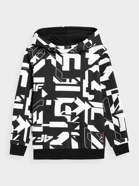 Джемпер 4F HJZ21-JBLM007-20S р. 158 черно-белый