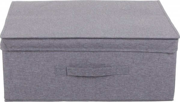 Ящик для зберігання із кришкою SO04129 London темно-сірий 200x400x500 мм