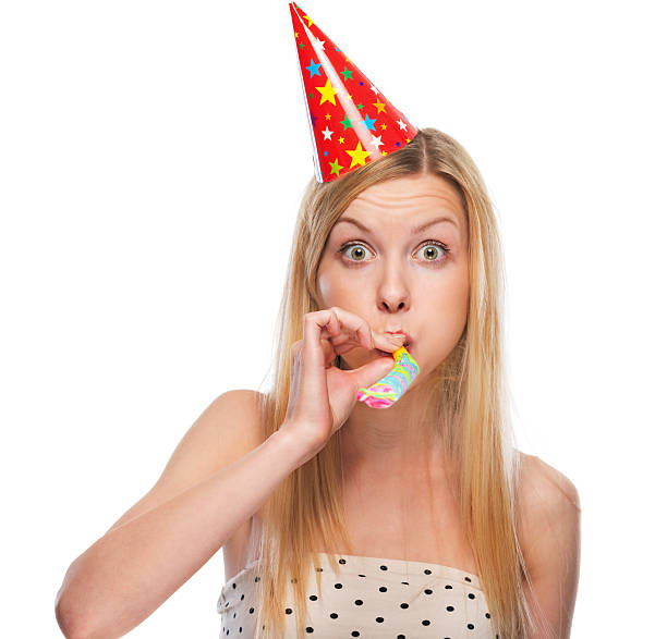 Дудка праздничная Шартіко Язычок-гудок 5 шт. в ассортименте