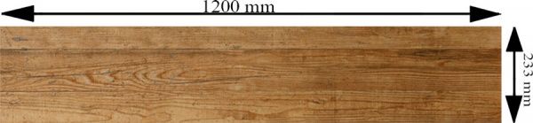 Плитка Cifre Amberes коричневий 23,3х120 