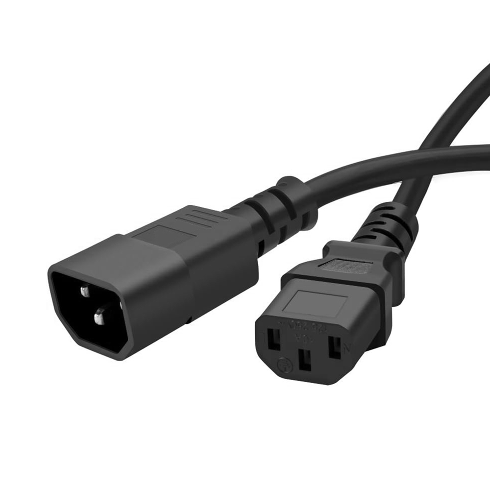 Кабель живлення ColorWay 1,8 м black (CW-CBP087-BK)