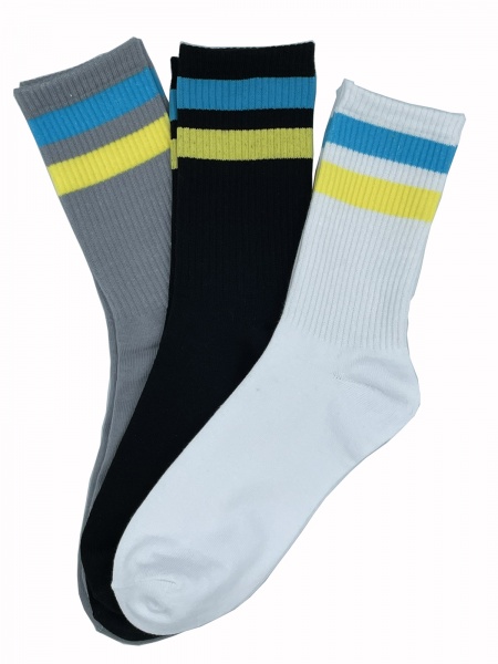 Шкарпетки жіночі Cool Socks Патріотична смужка 17831 р. 43-46 білий 