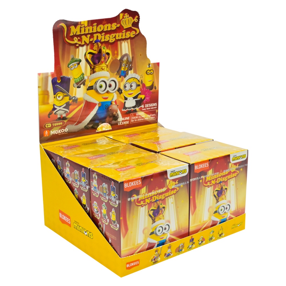 Фігурка-конструктор Blokees Minions Mokoo серія 1 (6 видів) 75600