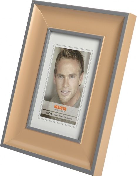Рамка для фотографии со стеклом Velista 40D-011-152v 21х30 см бежевый 