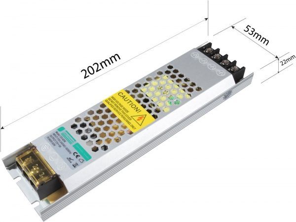 Перетворювач напруги Светкомплект 24 В 60 Вт IP20 SL-60-24