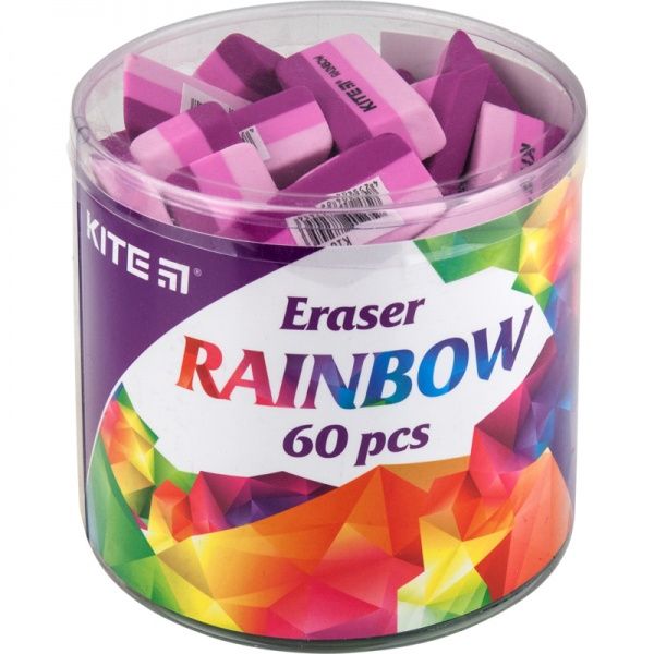 Ластик для карандашей Rainbow в ассортименте 31478 KITE
