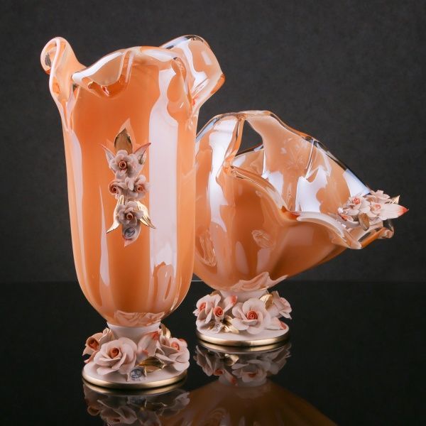 Ваза для фруктів Desy 30х36х31 см White cristal