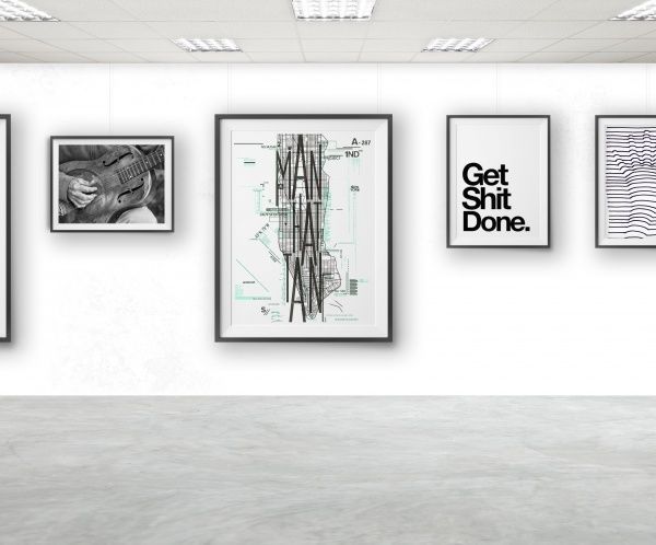 Комплект крючков для подвеса картин Heavy Brass до 7 кг металлический Artiteq