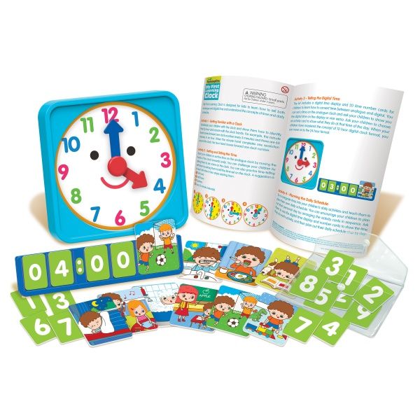 Обучающий игровой набор 4М Мои первые часы 888928