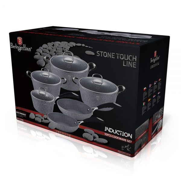 Набір посуду Stone Touch Line 10 предметів BH 1170N Berlinger