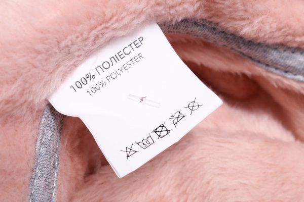 Халат детский для девочки Білтекс с ушками р.110 розовый 