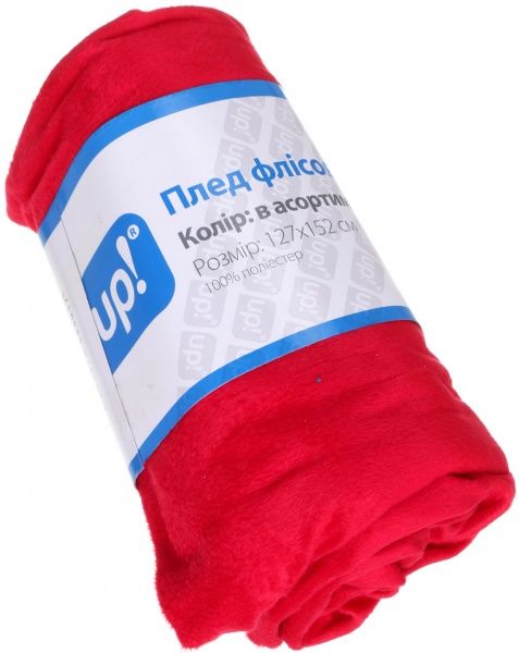 Плед Polar флисовый 127x152 см в ассортименте UP! (Underprice) 