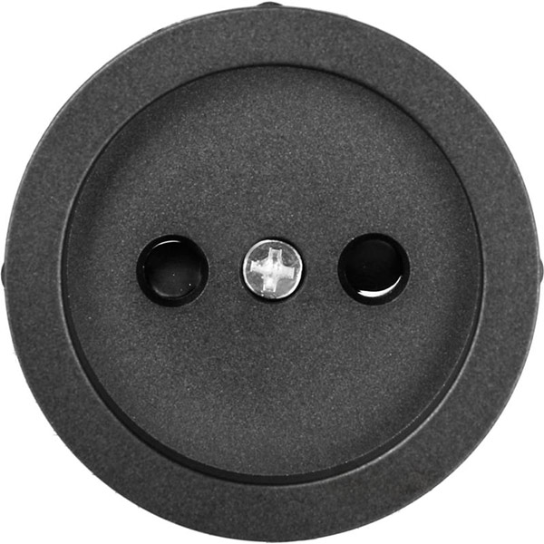 Розетка HausMark Bela SNG-SCP.RD20MG1WTG-BK чорна