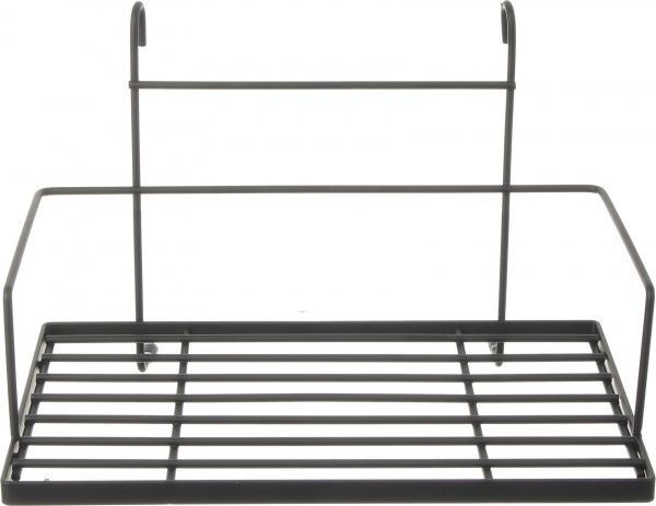 Рейлінг кухонний UP! (Underprice) 750x40x60 мм з 2 поличками чорний