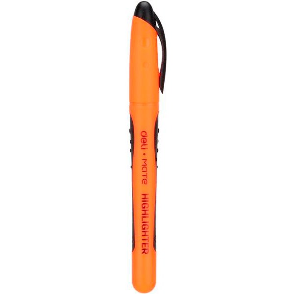 Маркер текстовий Deli 1-5 мм EU35160 помаранчевий 