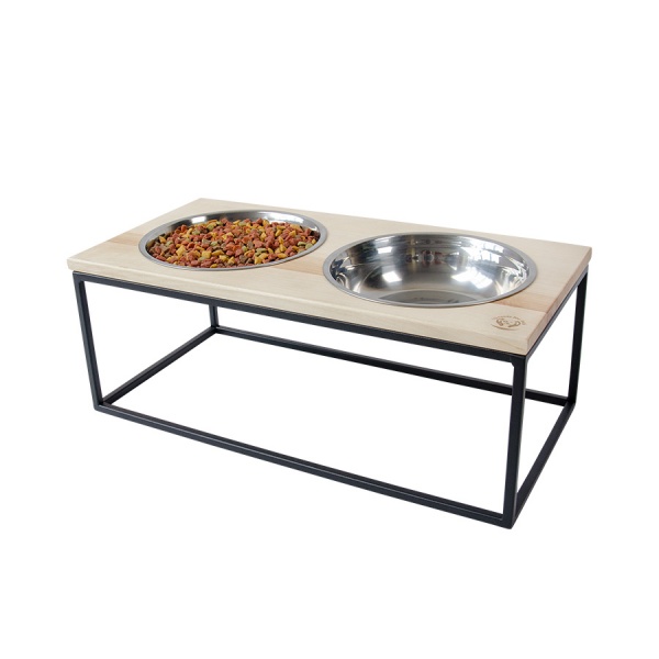 Миска двойная 10 центів для Джека №4 L 2х1600 мл черный