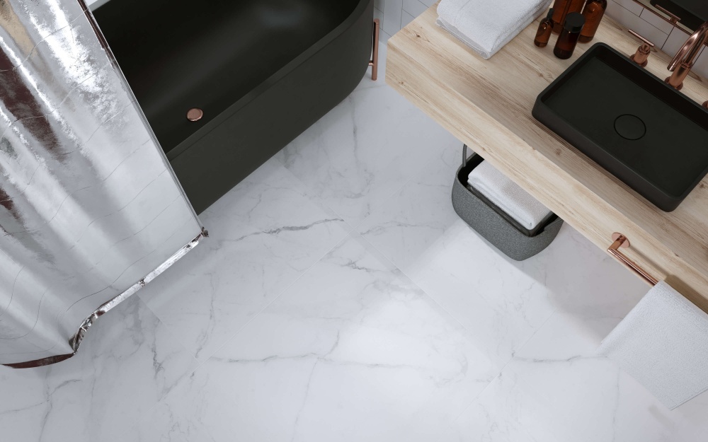 Плитка Golden Tile Calacatta extra white Н90580 60x60 см