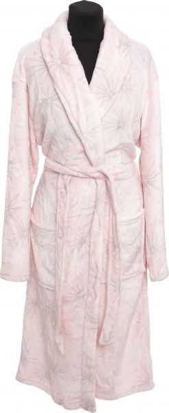 Халат домашний La Nuit Сияние р. S розовый с принтом 