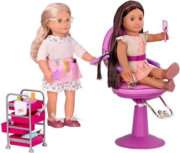 Набор аксессуаров Our Generation Кресло для салона фиолетовое BD37414