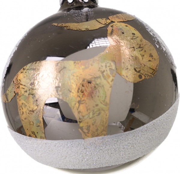 Шар новогодний мульти d 60 мм в ассортименте