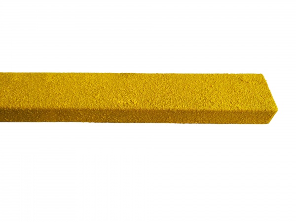 Накладка композитная угловая Tried Composites антискользящее покрытие 70x30x3x1000 мм желтый 