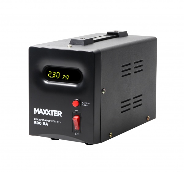 Стабілізатор напруги Maxxter 500 ВА MX-AVR-S500-01
