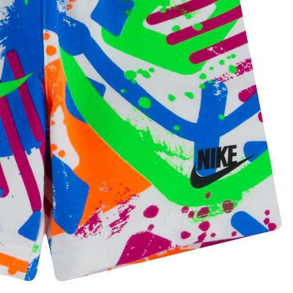 Комплект дитячого одягу Nike B NSW THRILL TEE SHORT SET 86J176-001 р. 5 червоний