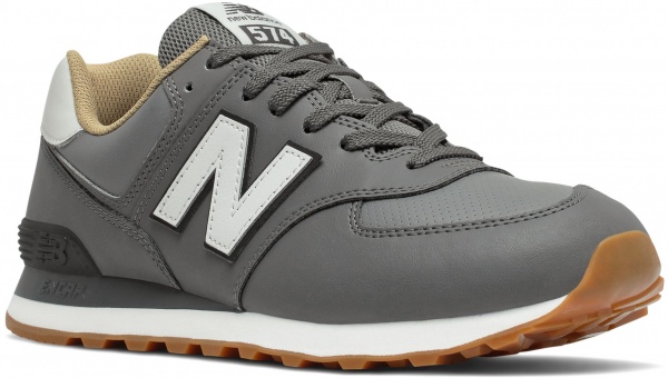 Кросівки New Balance 574 Vegan U574VR2 р.44 темно-сірий