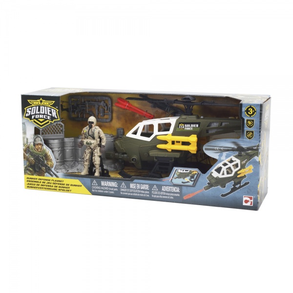 Игровой набор Chap Mei Soldier Force Bunker Defense-1 (545313) 