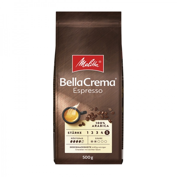 Кофе в зернах Melitta BellaCrema Espresso 100% арабика 500 г