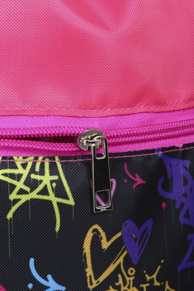 Сумка для обуви Lider с замком Graffiti Сердечко