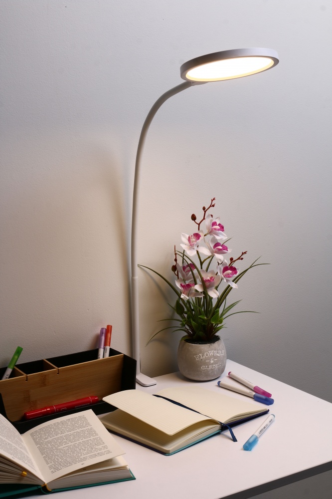 Настольная лампа Luna 9 Вт белый LML-L869CCT-B