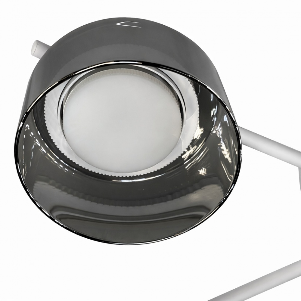 Люстра потолочная LIGHT SET DUSHA MS228 6x12 Вт GX53 белый/дымчатый