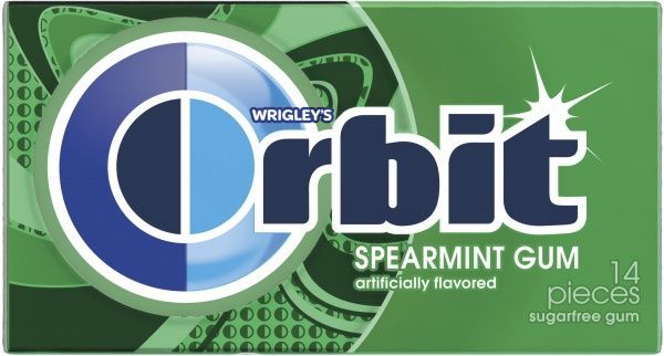Жевательная резинка Orbit Tabs (Spearmint) 