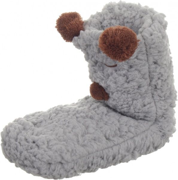 Тапки домашние Maxwin KIDS Шиппи с ушками р.32-34 серый MWSE008/ment 