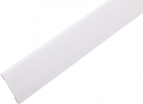 Плінтус King Floor JX01-W білий 2000x66x14 мм 